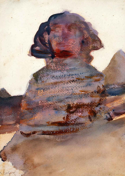 The Sphinx 1891 Painting by John Singer Sargent Art Print (6 Sizes) - Acid Free