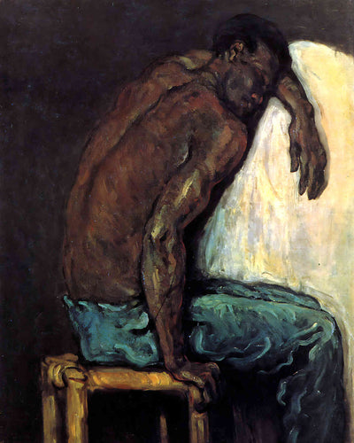 The Negro Scipio Painting by Paul Cezanne 8x10" Art Print (Archival Paper)