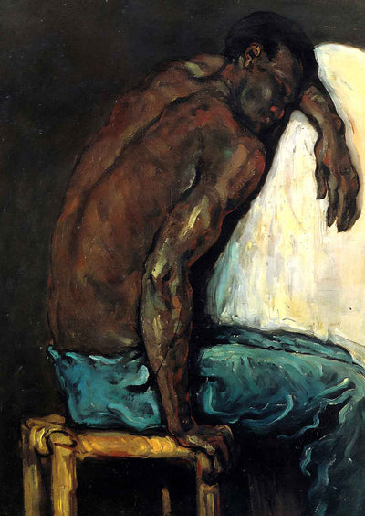 The Negro Scipio 1867 Painting by Paul Cezanne Art Print (6 Sizes) - Restored