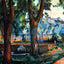 The Pool at Jas De Bouffan 1890 by Paul Cezanne Fine Art Print (6 Sizes)