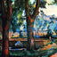 The Pool at Jas De Bouffan 1890 by Paul Cezanne Fine Art Print (6 Sizes)