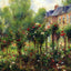 The Rose Garden at Wargemont Art Print 1879 by Pierre-Auguste Renoir (6 Sizes)