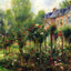 The Rose Garden at Wargemont Art Print 1879 by Pierre-Auguste Renoir (6 Sizes)