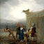 The Strolling Players Art Print 1793 Painting by Francisco Goya (6 Sizes)
