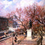 The Pont Neuf and the Statue of Henri Iv painting print by Camille Pissarro (1901)
