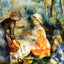 The Apple Seller 1890 Painting by Pierre-Auguste Renoir Art Print (6 Sizes)