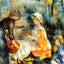 The Apple Seller 1890 Painting by Pierre-Auguste Renoir Art Print (6 Sizes)