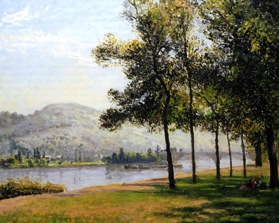 The Cours La Reine at Rouen Morning