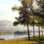 Cours La Reine at Rouen Morning, Sunlight 1898 by Pissarro Art Print (6 Sizes)
