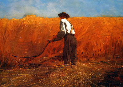 The Veteran in a New Field 1865 by Winslow Homer Art Print (6 Sizes) Acid Free
