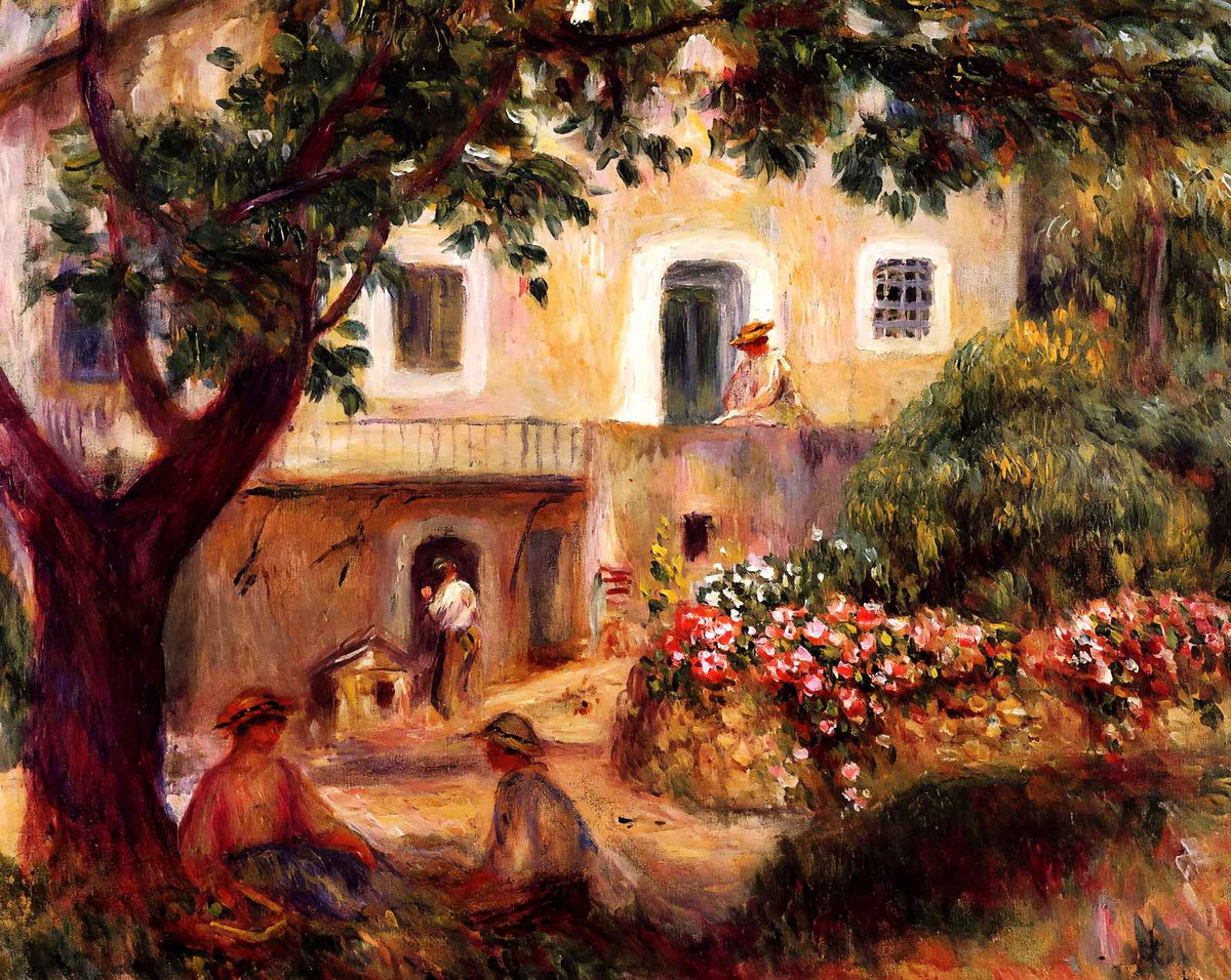 The Farm fine art print by Pierre-Auguste Renoir (1914)