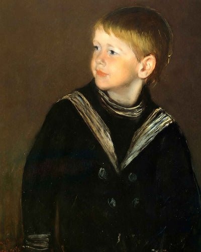 The Sailor Boy Gardener Cassatt painting by Mary Cassatt (1892)