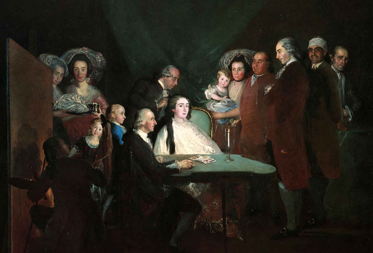The Family of the Infante Don Luis Art Print 1784 by Francisco Goya (6 Sizes)