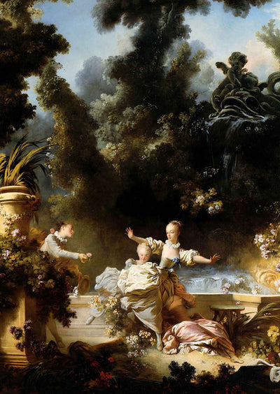 The Progress of Love the Pursuit Art Print 1773 by Fragonard (6 Sizes)