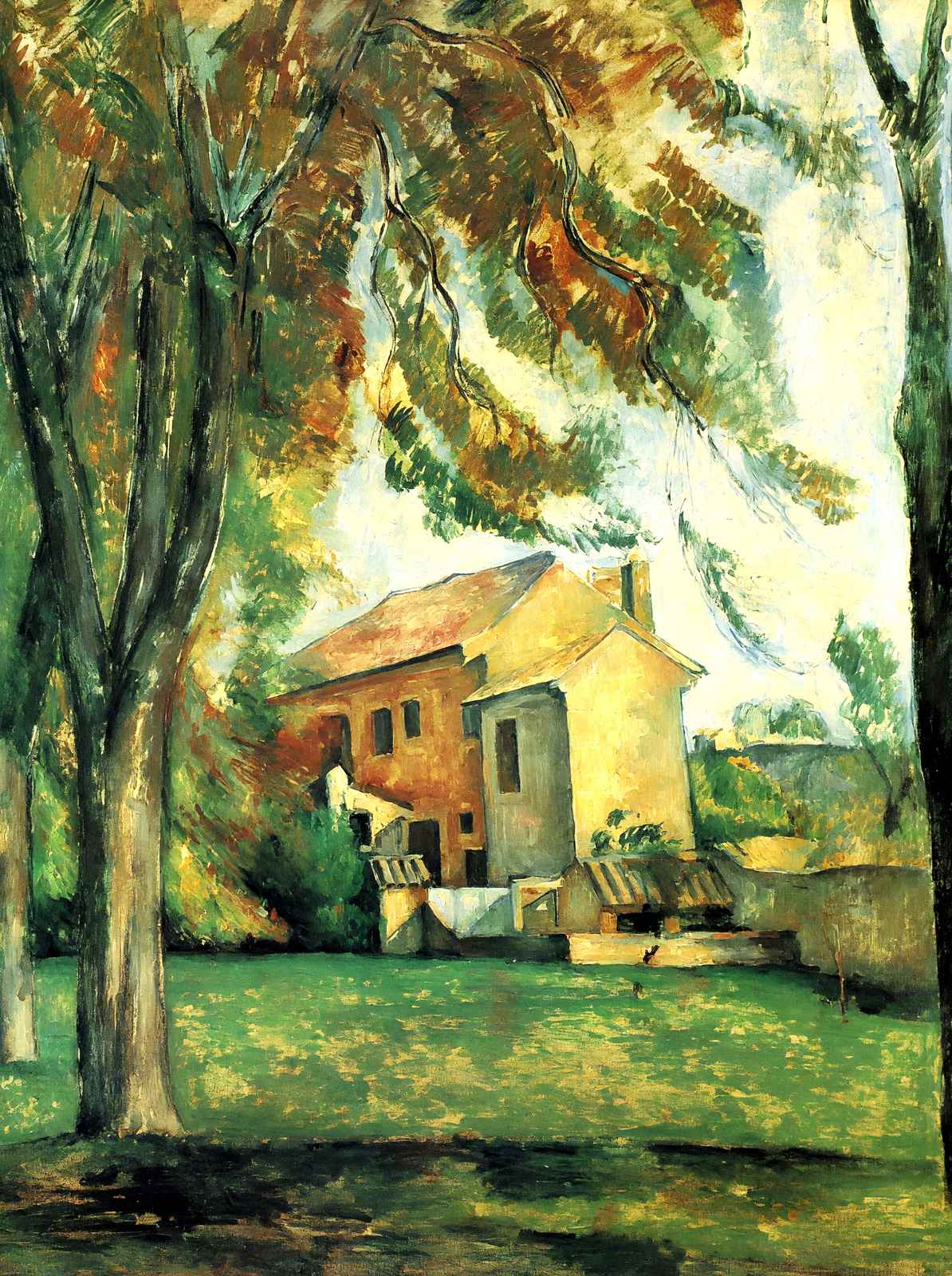 The Pond of the Jas De Bouffan 1878 by Paul Cezanne Fine Art Print (6 Sizes)