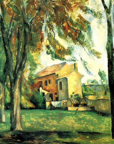 The Pond of the Jas De Bouffan fine art print by Paul Cezanne (1878)