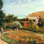 The Garden of the Hotel Berneval art print by Camille Pissarro (1900)