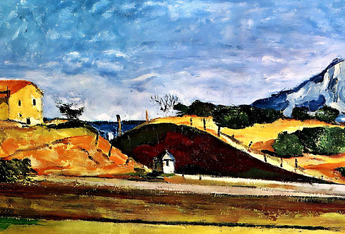 The Railway Cutting 1870 Painting by Paul Cezanne Art Print (6 Sizes)