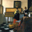 The Music Lesson Art Print 1665 Painting by Johannes Vermeer (6 Sizes)