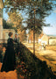 The Road of Versailles Art Print 1869 Painting by Camille Pissarro (6 Sizes)