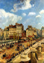 The Pont Neuf 1902 Painting by Camille Pissarro Fine Art Print (6 Sizes)