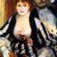The Box 1874 Painting by Pierre-Auguste Renoir Art Print (6 Sizes) - Acid Free