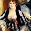 The Box fine art print by Pierre-Auguste Renoir (1874)