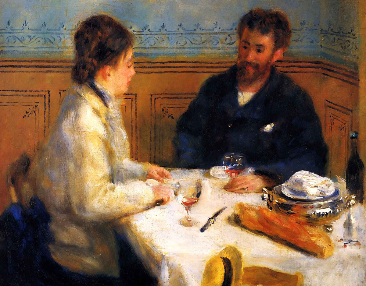 The Luncheon Fine Art Print 1879 Painting by Pierre-Auguste Renoir (6 Sizes)