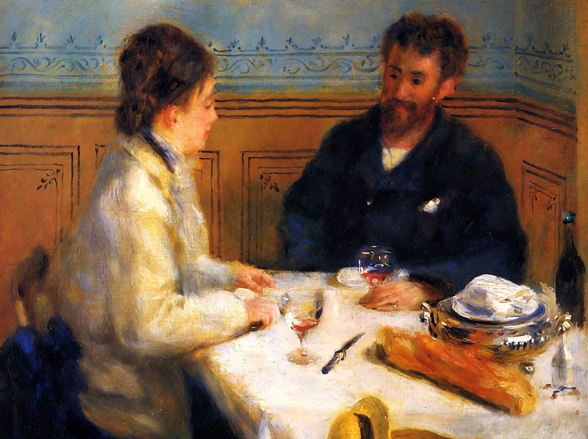 The Luncheon Fine Art Print 1879 Painting by Pierre-Auguste Renoir (6 Sizes)