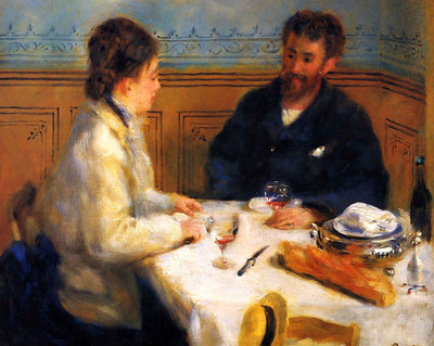 The Luncheon fine art print by Pierre-Auguste Renoir (1879)