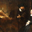 The Mennonite Preacher Anslo and His Wife 1641 by Rembrandt Art Print (6 Sizes)