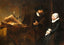 The Mennonite Preacher Anslo and His Wife 1641 by Rembrandt Art Print (6 Sizes)