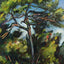 The Great Pine Art Print 1889 Painting by Paul Cezanne (6 Sizes) - Restored