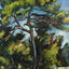 The Great Pine Art Print 1889 Painting by Paul Cezanne (6 Sizes) - Restored