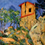 The House with the Cracked Walls 1894 by Paul Cezanne Fine Art Print (6 Sizes)