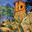 The House with the Cracked Walls 1894 by Paul Cezanne Fine Art Print (6 Sizes)