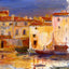 The Port of Martigues 1888 Painting by Pierre-Auguste Renoir Art Print (6 Sizes)