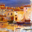 The Port of Martigues painting print by Pierre-Auguste Renoir (1888)
