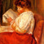 The Little Reader Art Print Painting by Pierre-Auguste Renoir (6 Sizes)