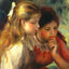 The Reading Art Print 1890 Painting by Pierre-Auguste Renoir (6 Sizes)