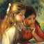 The Reading Art Print 1890 Painting by Pierre-Auguste Renoir (6 Sizes)