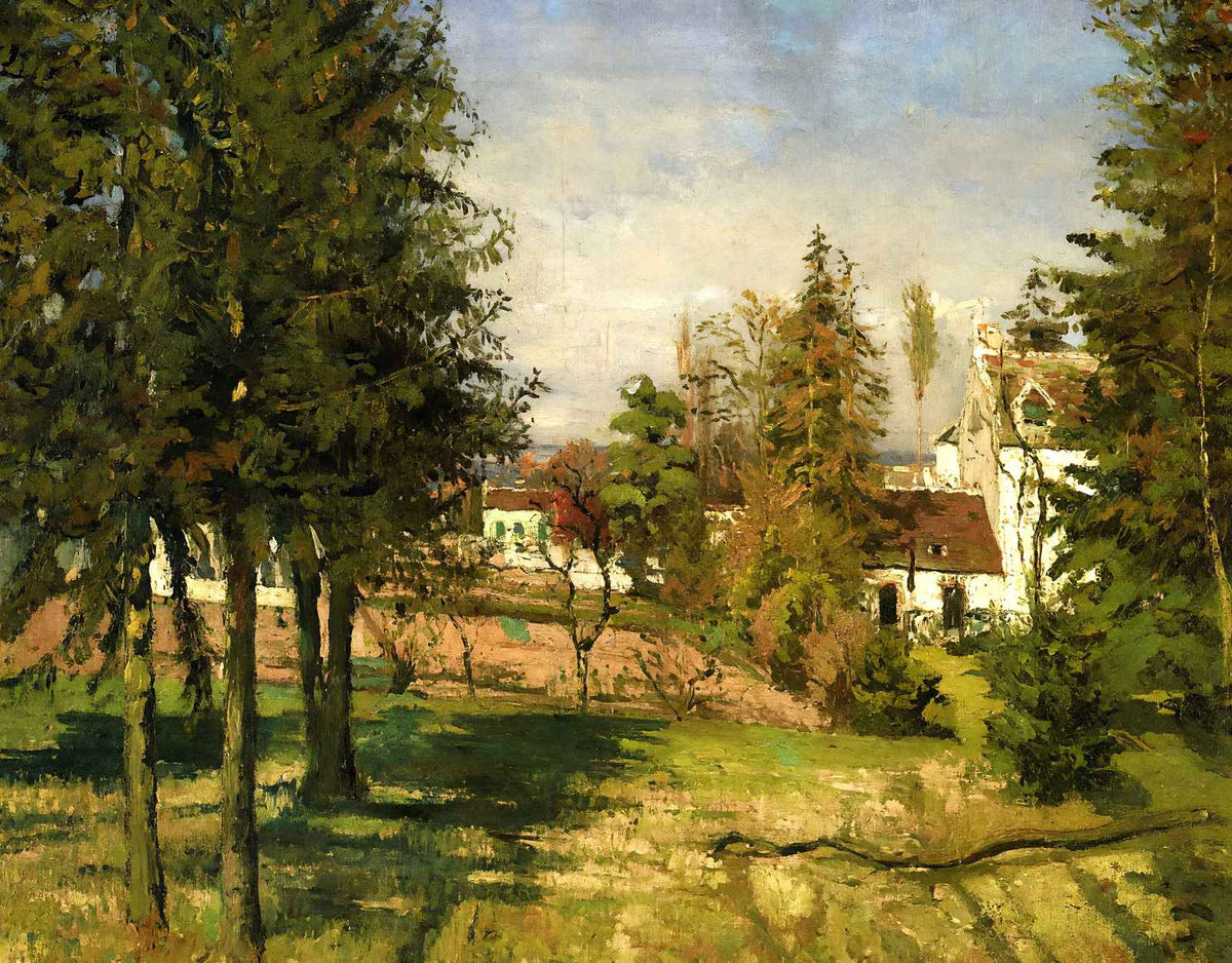 The Pine Trees of Louveciennes Art Print 1870 by Camille Pissarro (6 Sizes)