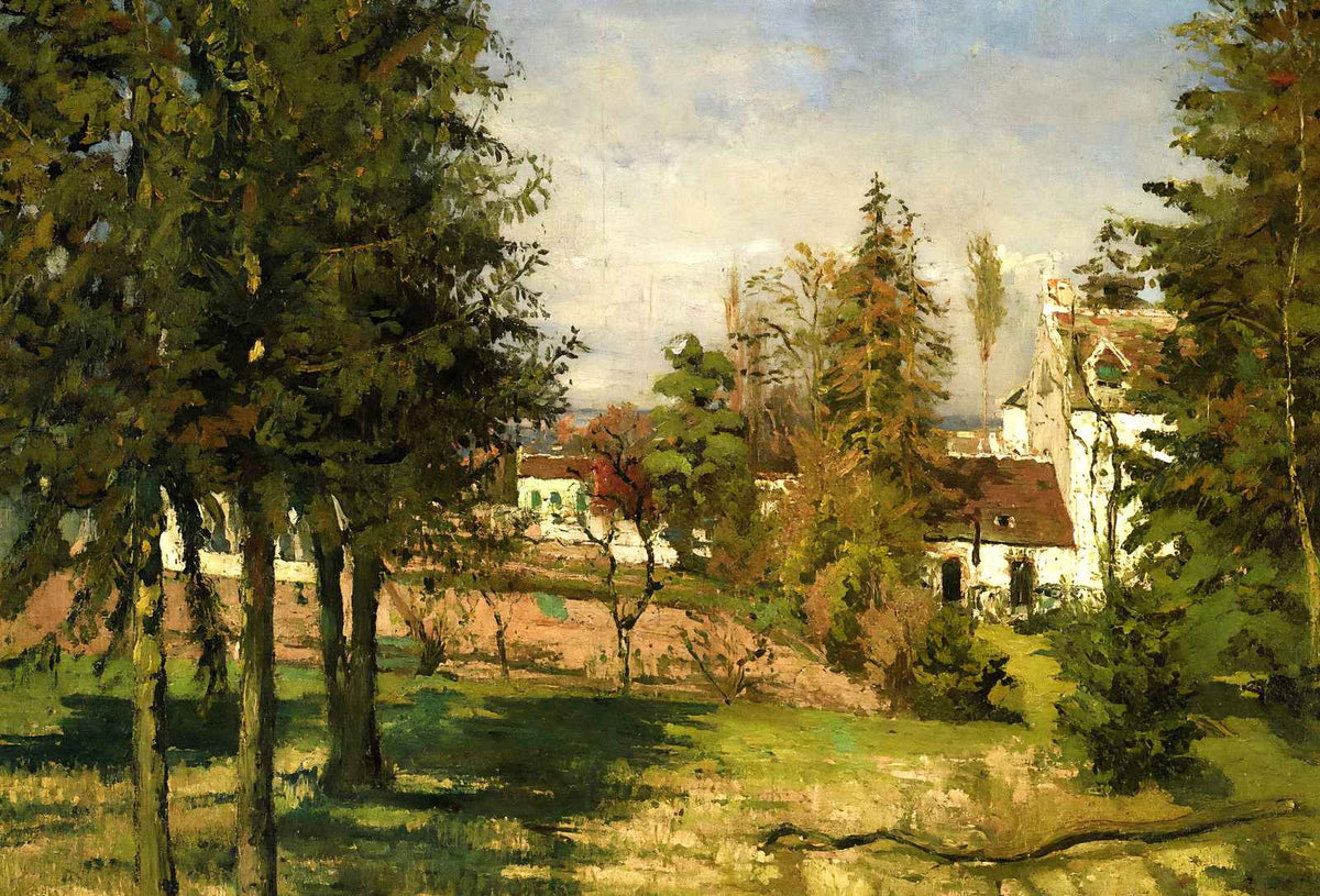 The Pine Trees of Louveciennes Art Print 1870 by Camille Pissarro (6 Sizes)