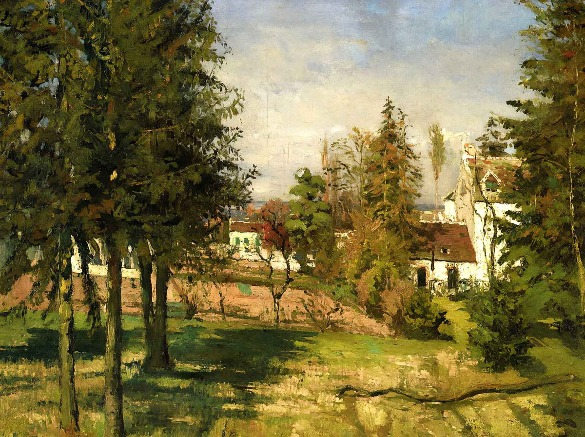 The Pine Trees of Louveciennes Art Print 1870 by Camille Pissarro (6 Sizes)
