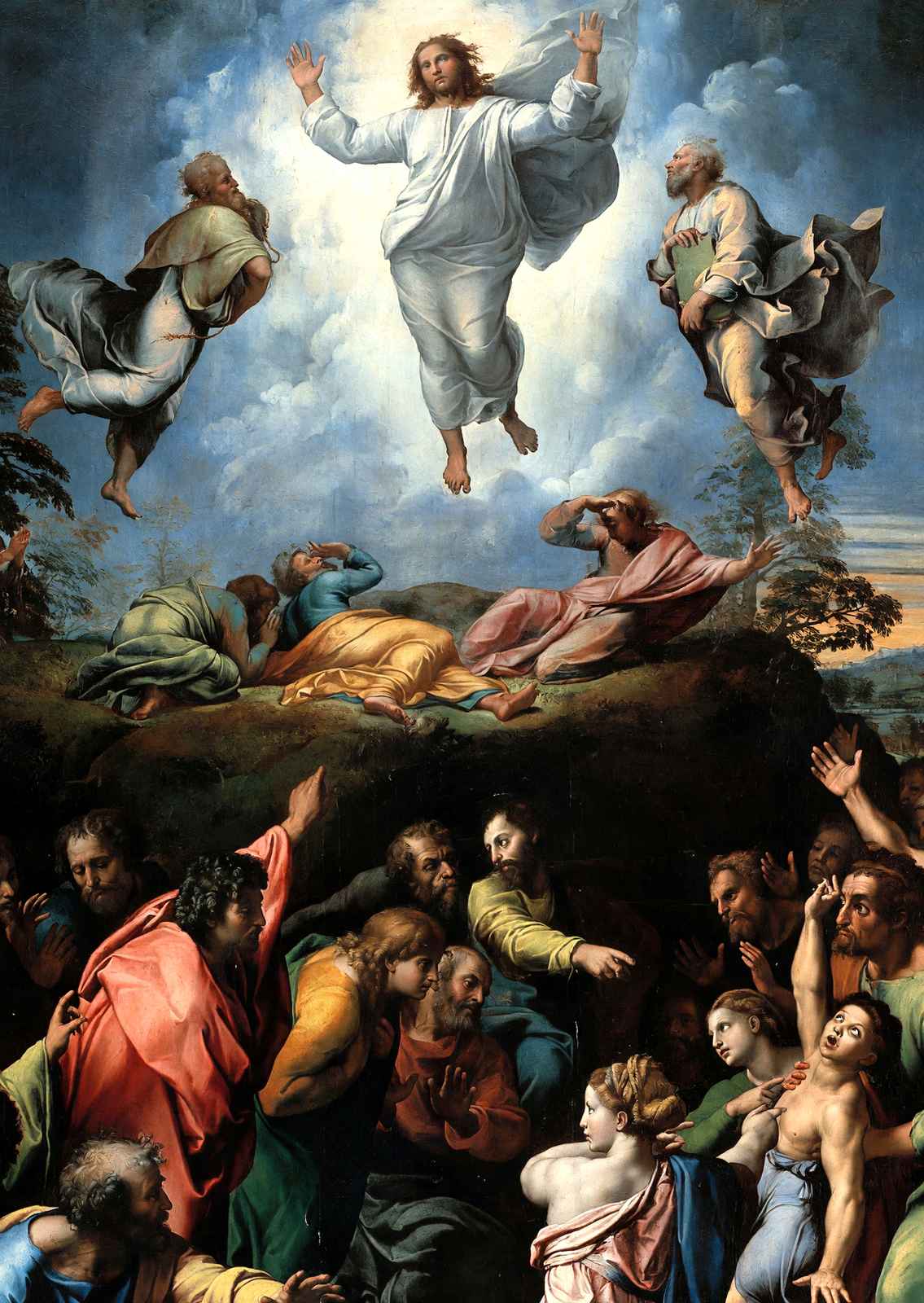 The Transfiguration Art Print 1520 Painting by Raphael (6 Sizes) - Premium Print