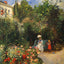 The Garden at Pontoise 1877 Painting by Camille Pissarro Art Print (6 Sizes)
