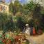 The Garden at Pontoise fine art print by Camille Pissarro (1877)