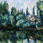 The Banks of the Marne 1888 Painting by Paul Cezanne Fine Art Print (6 Sizes)