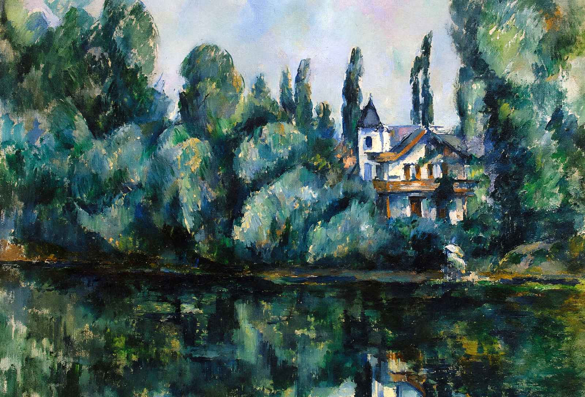 The Banks of the Marne 1888 Painting by Paul Cezanne Fine Art Print (6 Sizes)