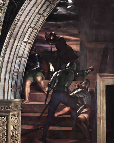 Guards Outside the Prison